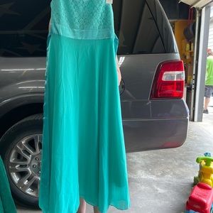 Aqua/turquoise bridesmaid dress new
